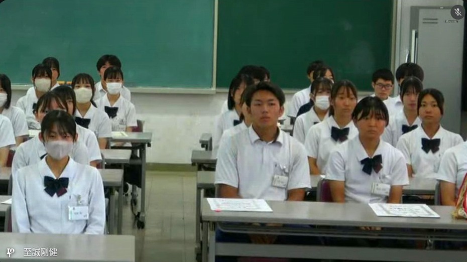 １学期末表彰伝達・壮行式 及び 終業式：7/18