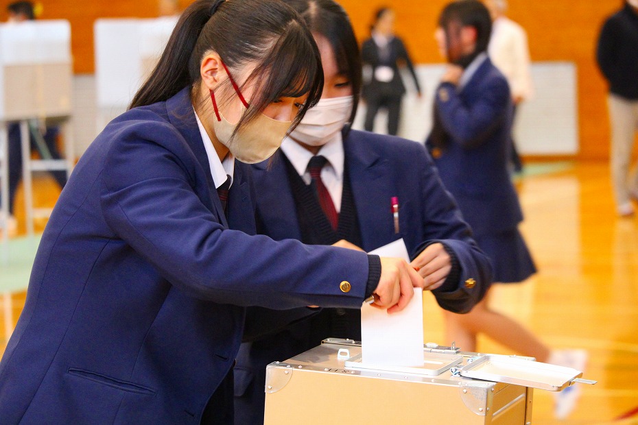 令和8年度生徒会役員選挙・立会演説会：11/13