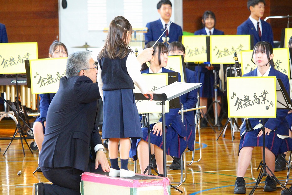 吹奏楽部：倉敷西小学校音楽鑑賞会：12/15