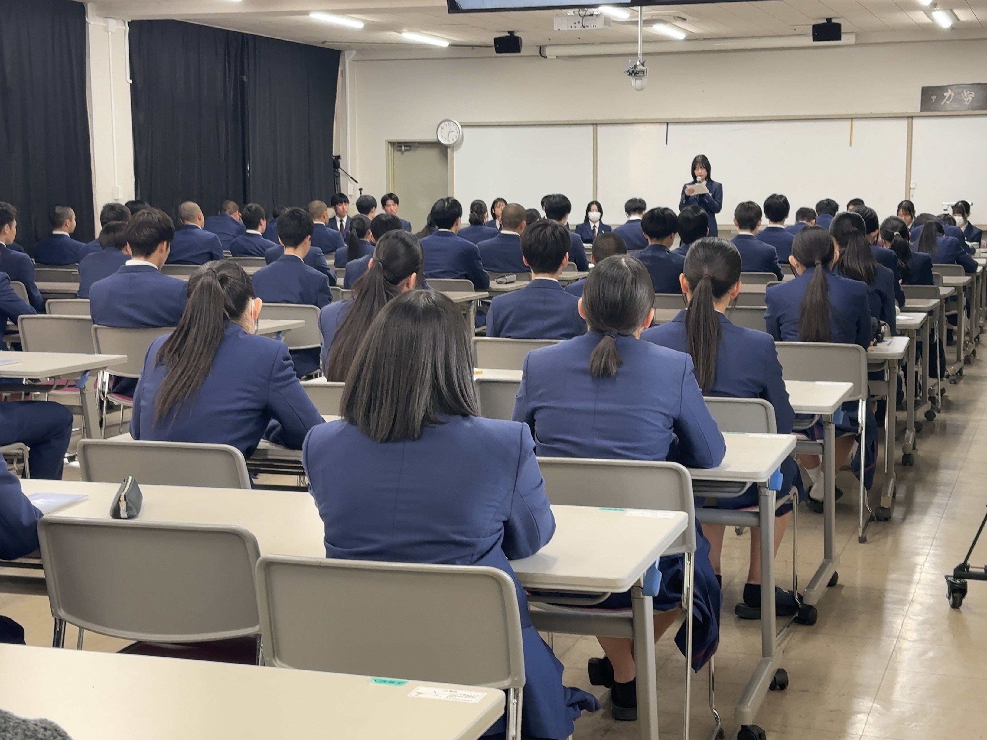 【情報処理科】初の試み！「科独自」の進路実現報告会を開催しました