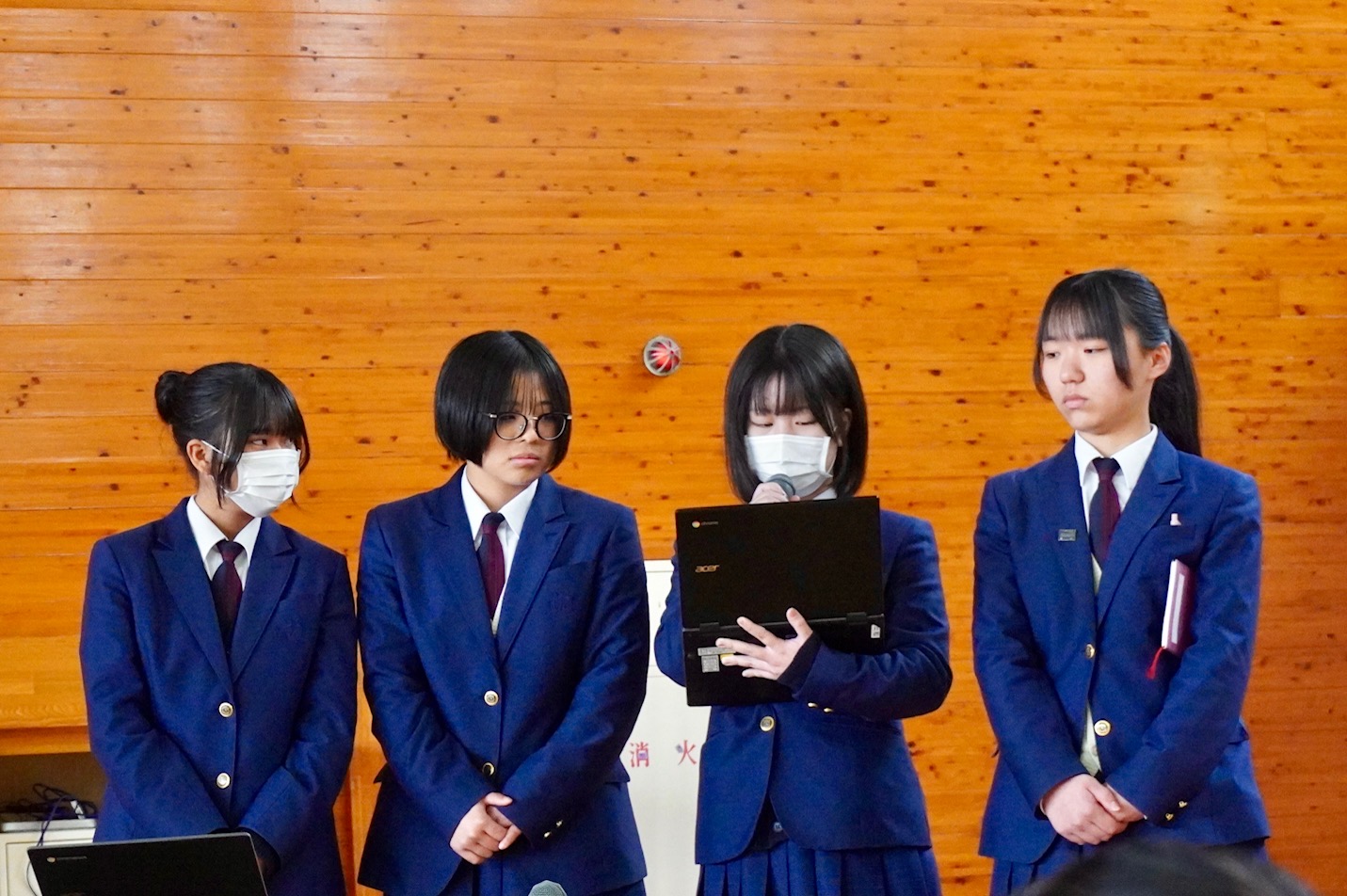 １年生の探究発表会