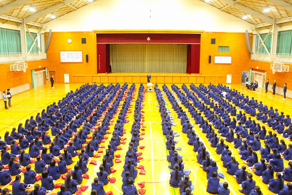 令和８年度 新任式・始業式・表彰伝達式：4/8