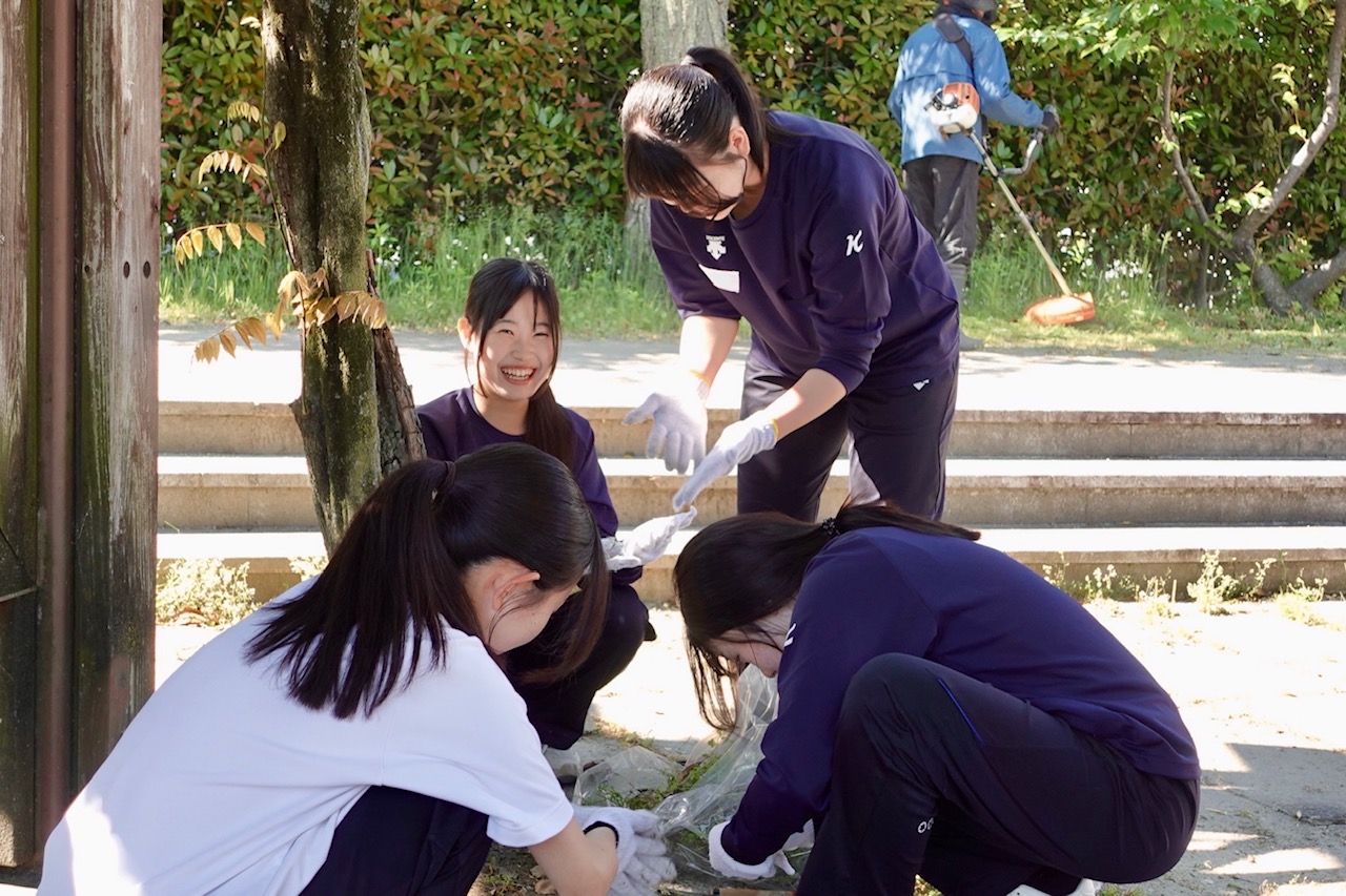 第１回倉敷川清掃ボランティアに取り組みました！