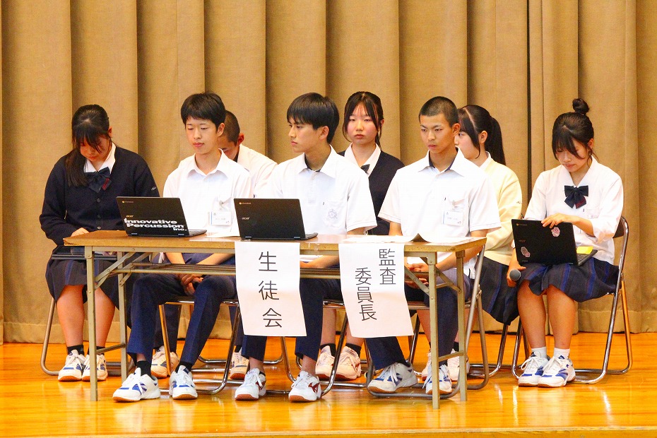 生徒総会deブロックカラー決め：6/4